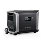 DABBSSON Portable Power Station DBS3500, 3430Wh LFP Battery Outdoor Solar Chargers Generators 3600W